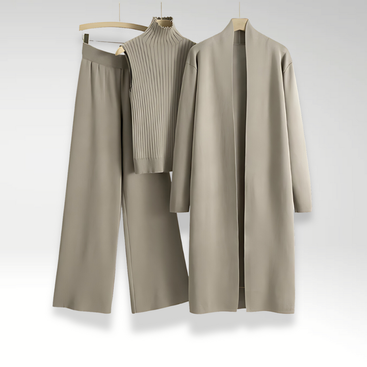 Melissa | Complete Three-Piece Luxe Knit Set