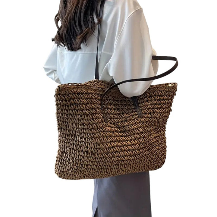 Olivia | Woven Tote Bag