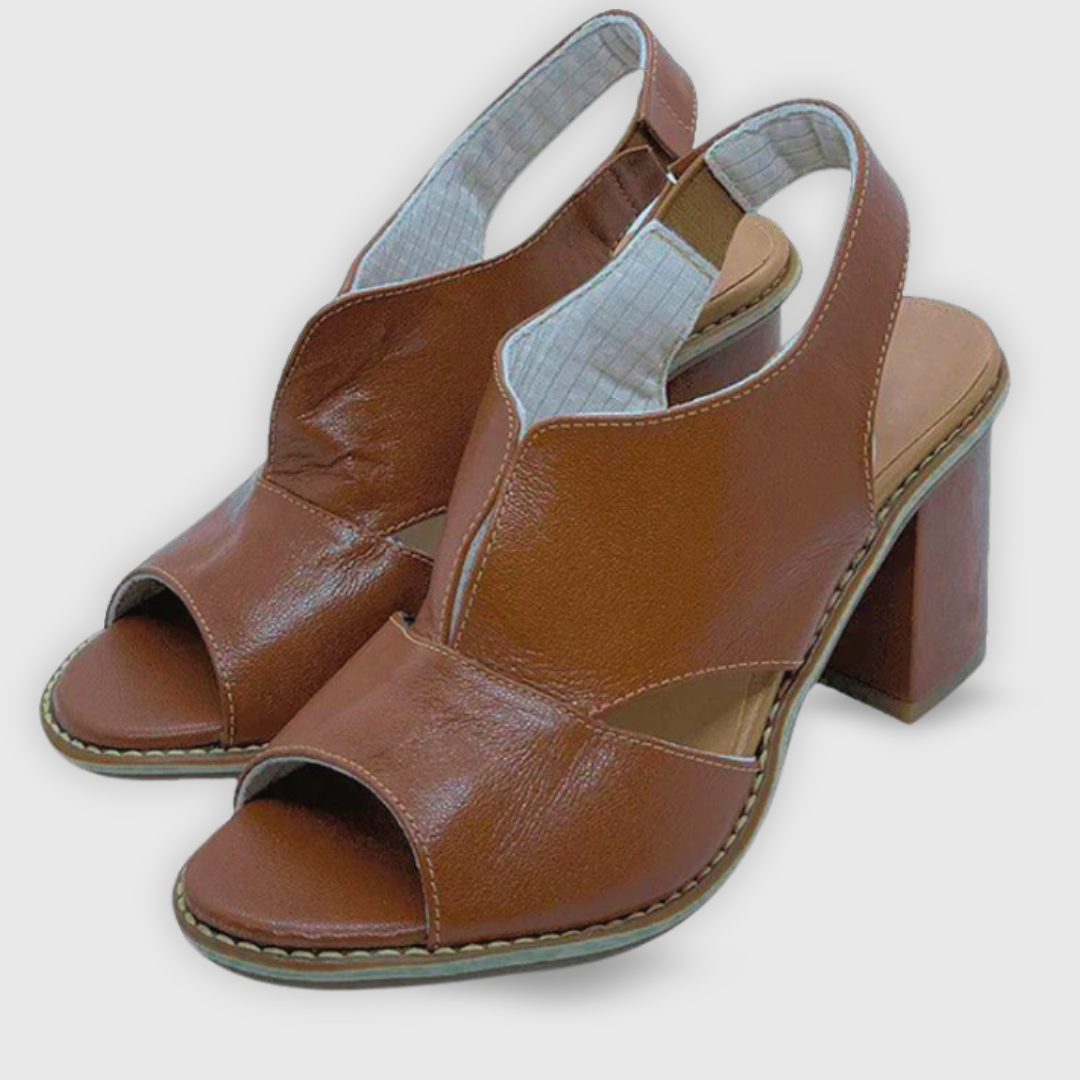 Nicole | Stylish Summer Mid-Heel Sandals