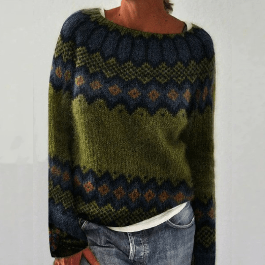 ANITA™ - COMFORTABLE RETRO KNIT SWEATER