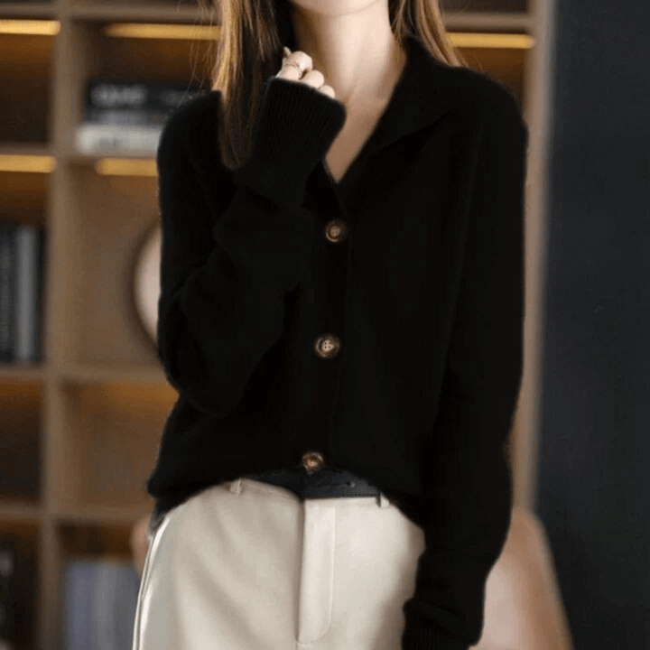 ANNIE | Cashmere Knit Gilet