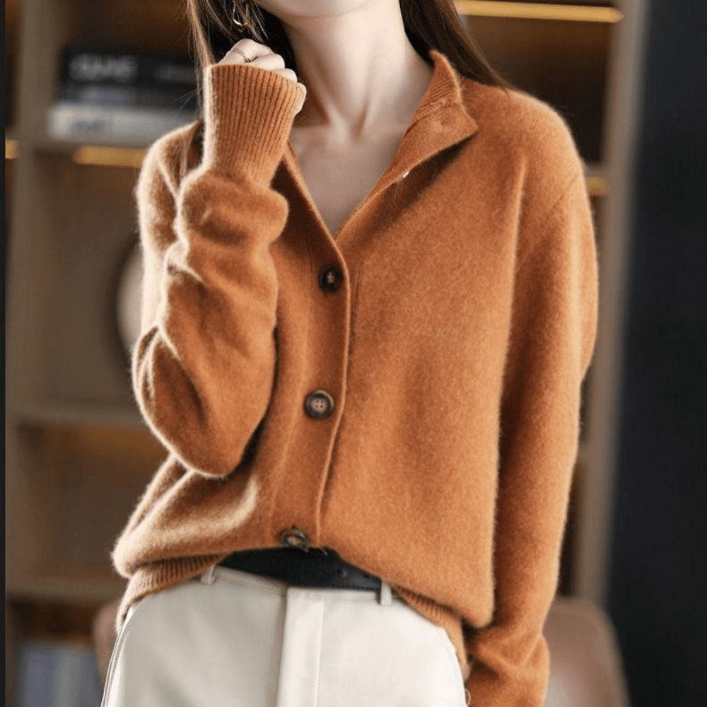 ANNIE | Cashmere Knit Gilet