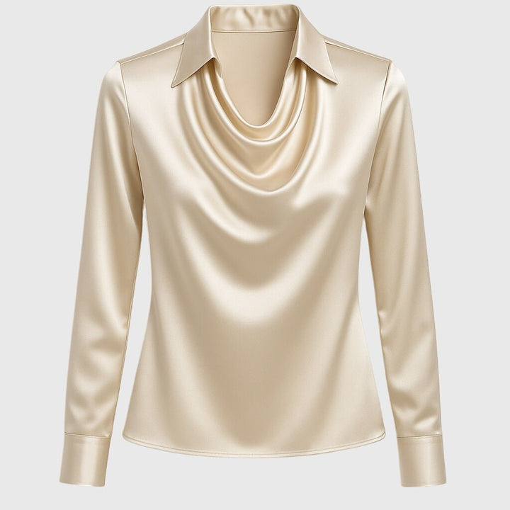 ARIANE - LUXURIOUS SATIN BLOUSE