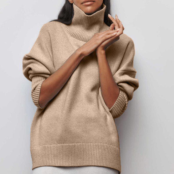AVERY - ELEVATED NECK PULLOVER