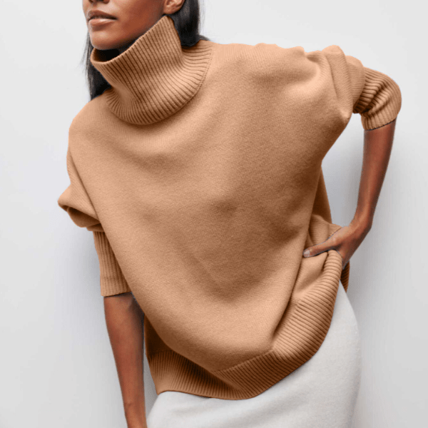 AVERY - ELEVATED NECK PULLOVER