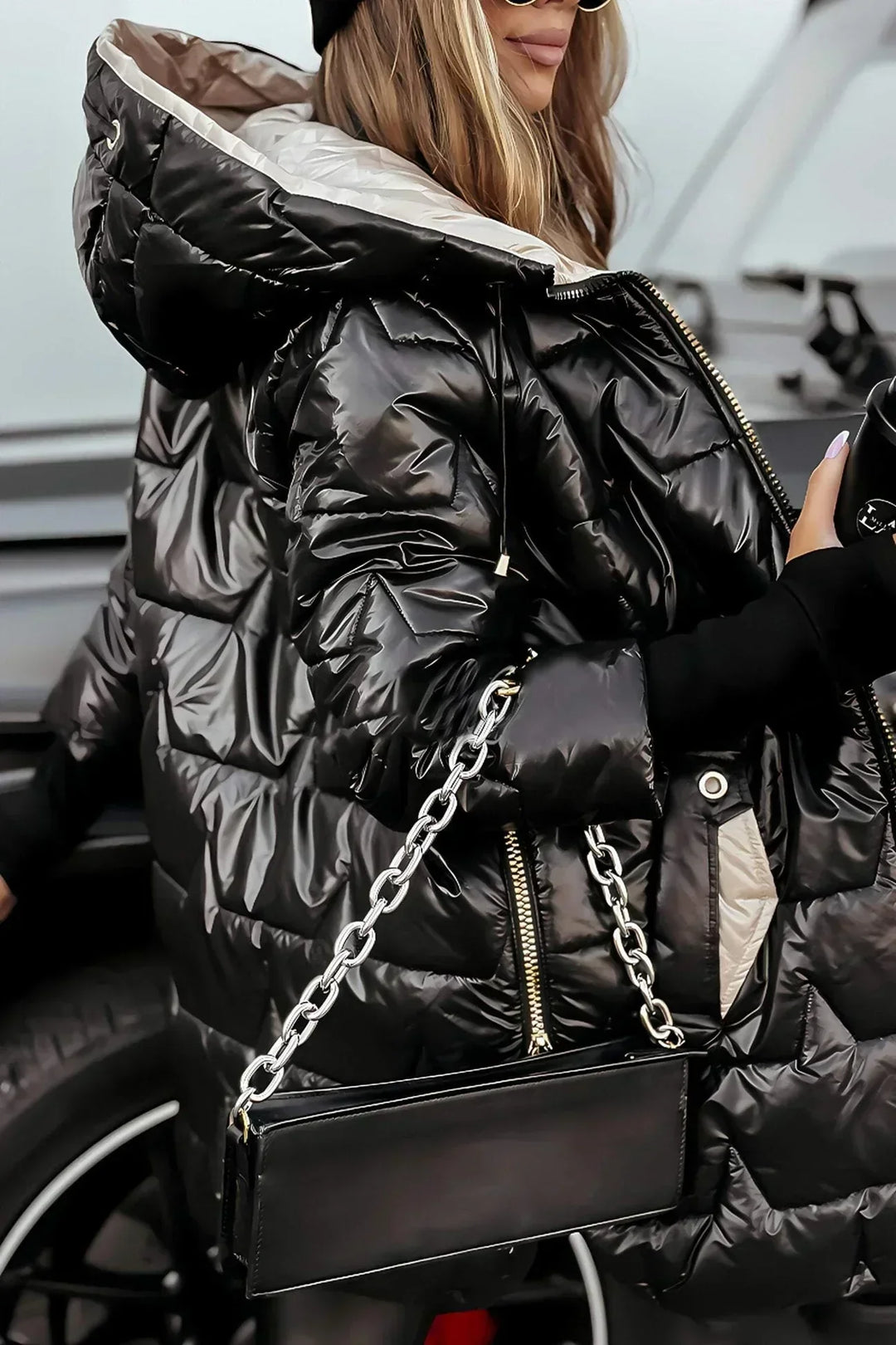 MILA | Long Quilted Jacket