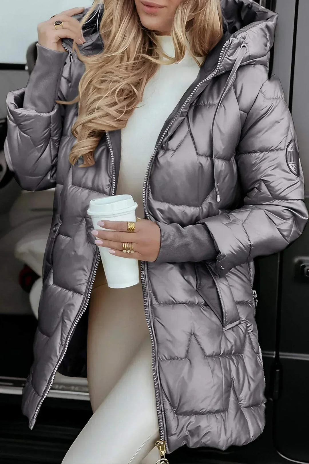 MILA | Long Quilted Jacket