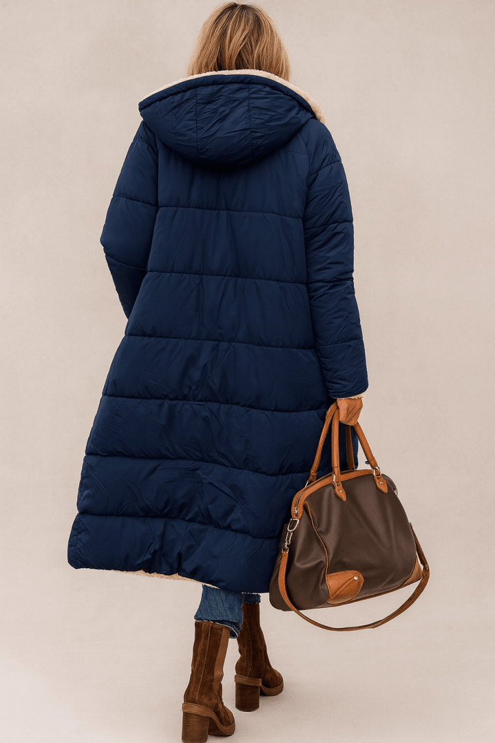 SASHA | LUXURIOUS REVERSIBLE SOFT COAT