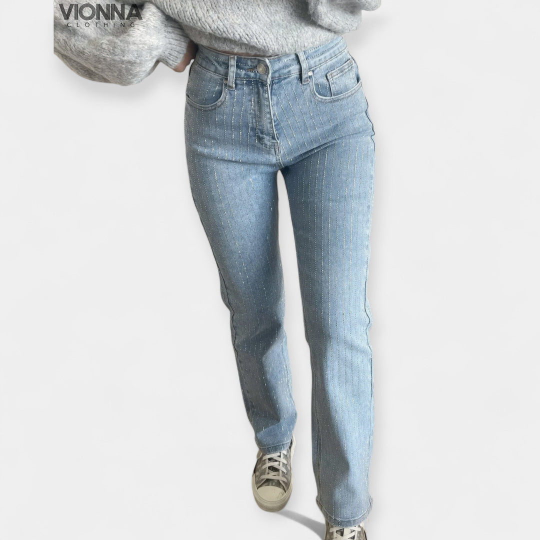 Shimmering Summer Denim