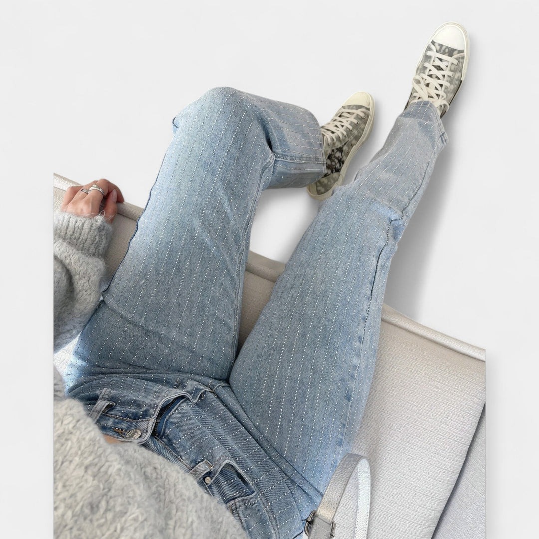 Shimmering Summer Denim